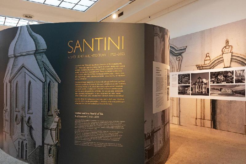 Santini a svět jeho architektury (1723 - 2023)